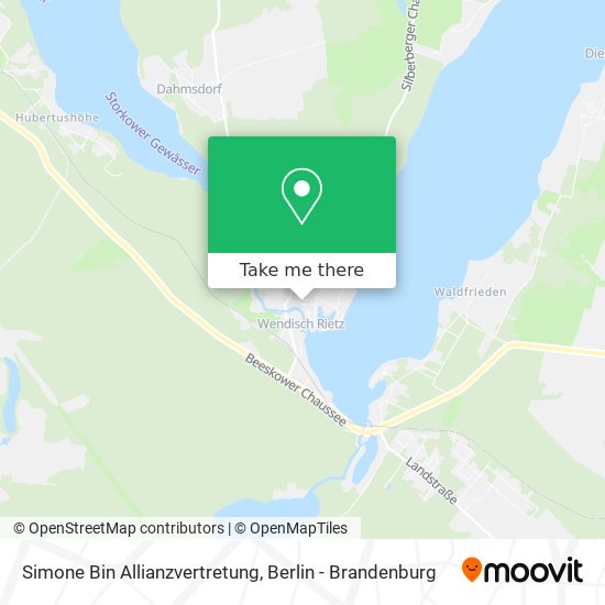 Simone Bin Allianzvertretung map