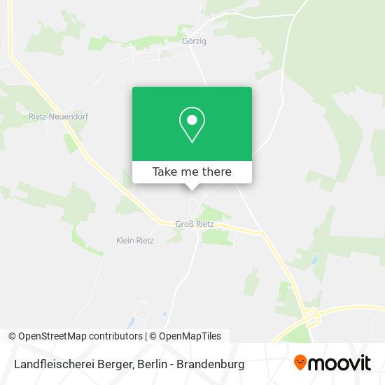 Landfleischerei Berger map