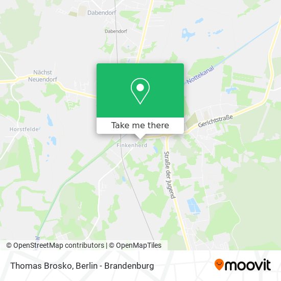 Thomas Brosko map