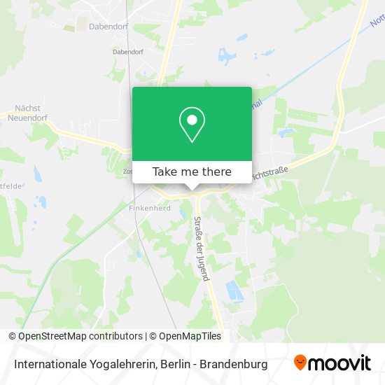 Internationale Yogalehrerin map