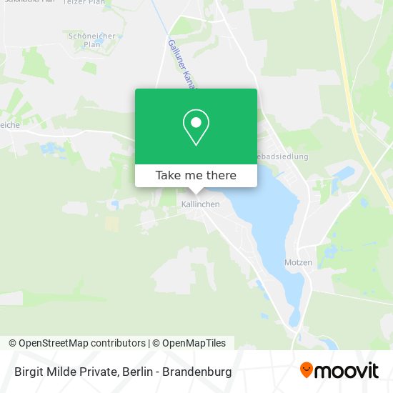 Birgit Milde Private map