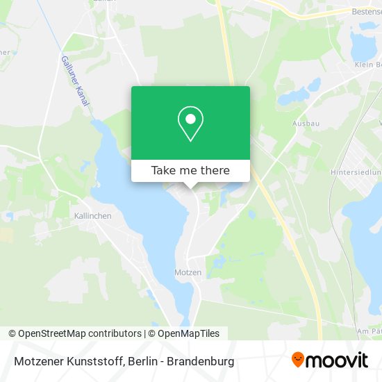 Motzener Kunststoff map