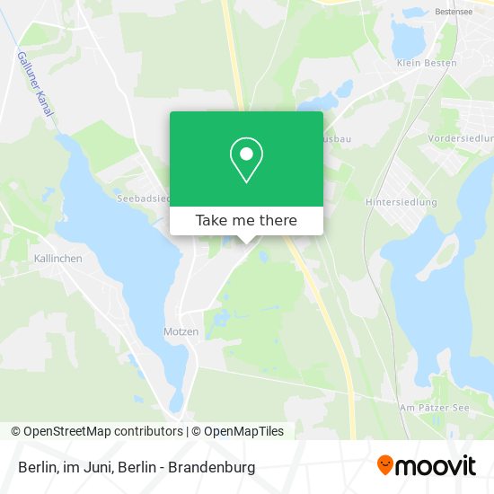 Berlin, im Juni map