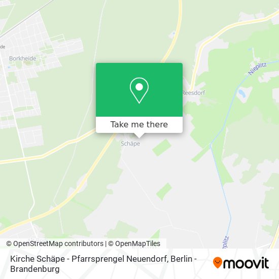 Kirche Schäpe - Pfarrsprengel Neuendorf map