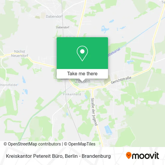Карта Kreiskantor Petereit Büro