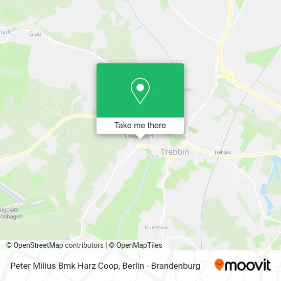 Карта Peter Milius Bmk Harz Coop