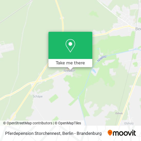 Pferdepension Storchennest map