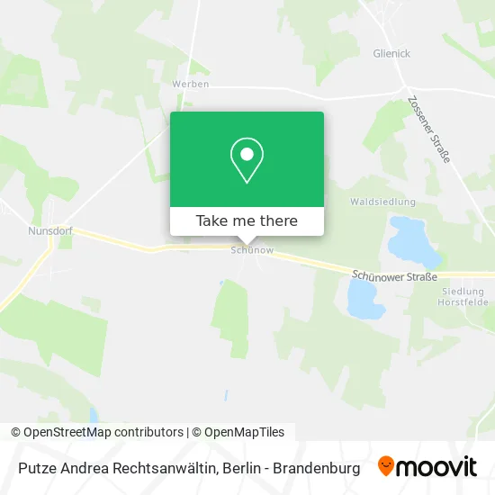 Карта Putze Andrea Rechtsanwältin