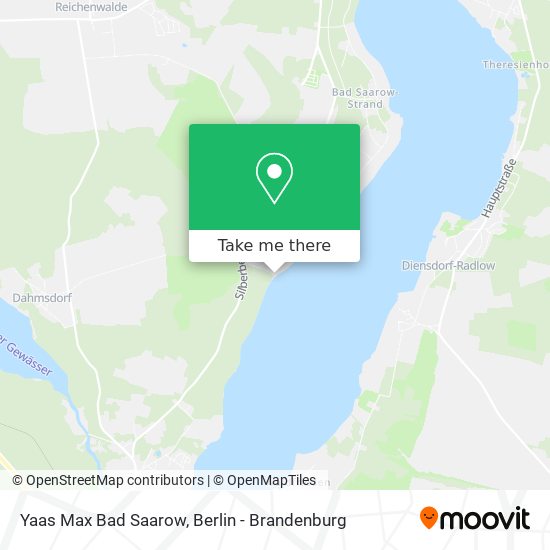 Yaas Max Bad Saarow map