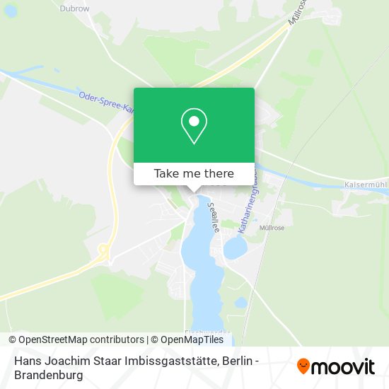 Карта Hans Joachim Staar Imbissgaststätte