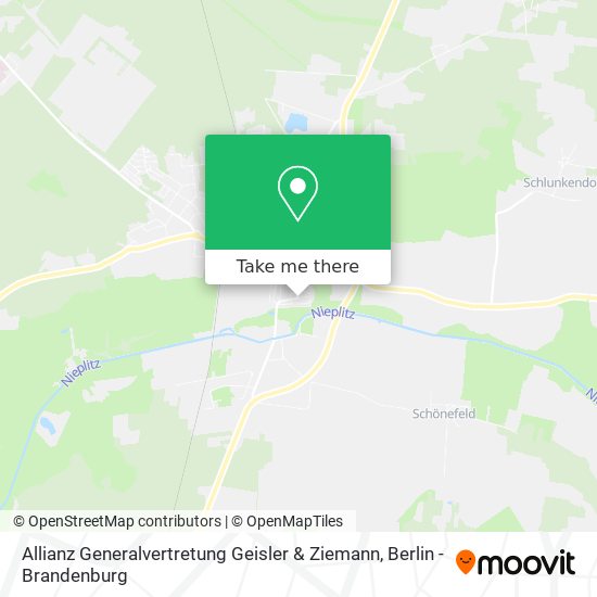 Карта Allianz Generalvertretung Geisler & Ziemann