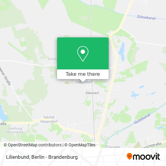 Lilienbund map