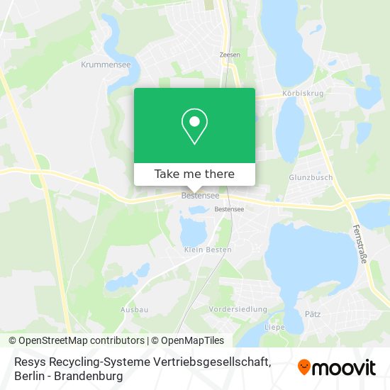 Resys Recycling-Systeme Vertriebsgesellschaft map