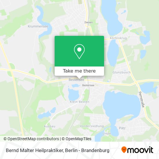 Карта Bernd Malter Heilpraktiker