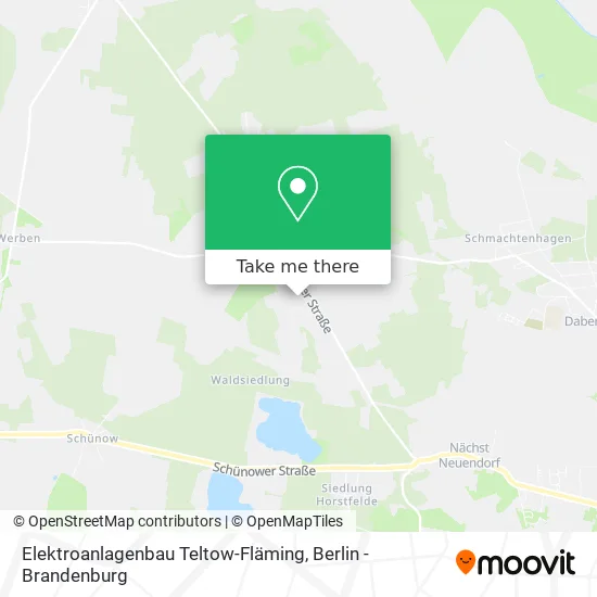 Карта Elektroanlagenbau Teltow-Fläming