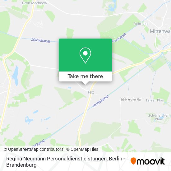Regina Neumann Personaldienstleistungen map