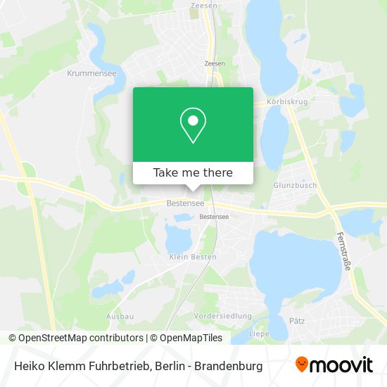 Heiko Klemm Fuhrbetrieb map