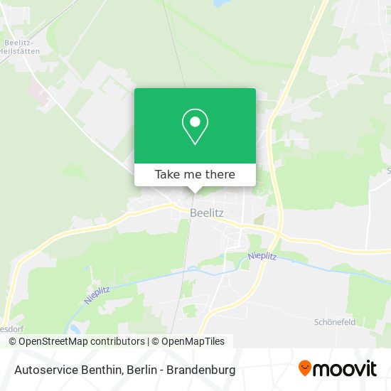 Карта Autoservice Benthin