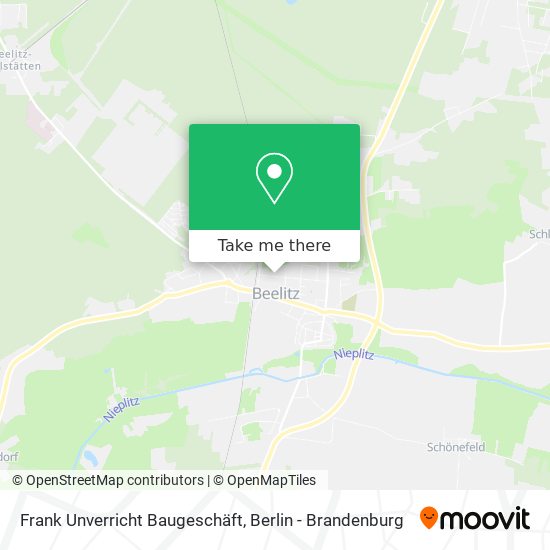 Frank Unverricht Baugeschäft map