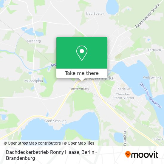 Dachdeckerbetrieb Ronny Haase map