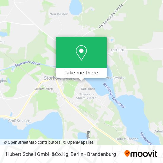 Hubert Schell GmbH&Co.Kg map