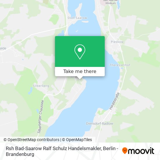 Карта Rsh Bad-Saarow Ralf Schulz Handelsmakler
