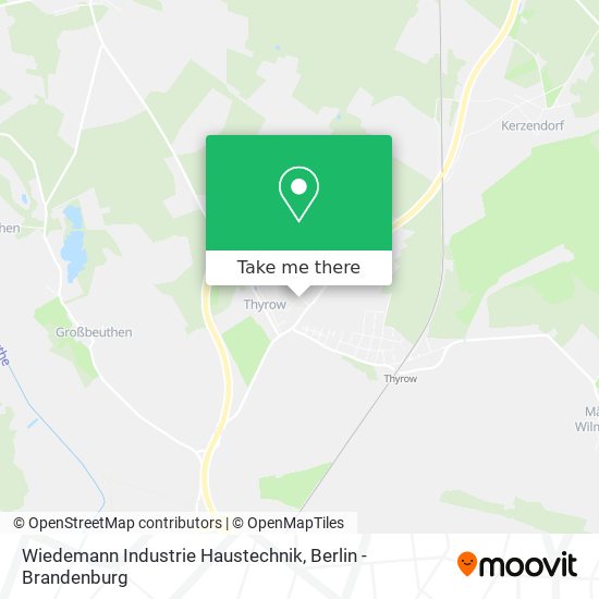 Wiedemann Industrie Haustechnik map