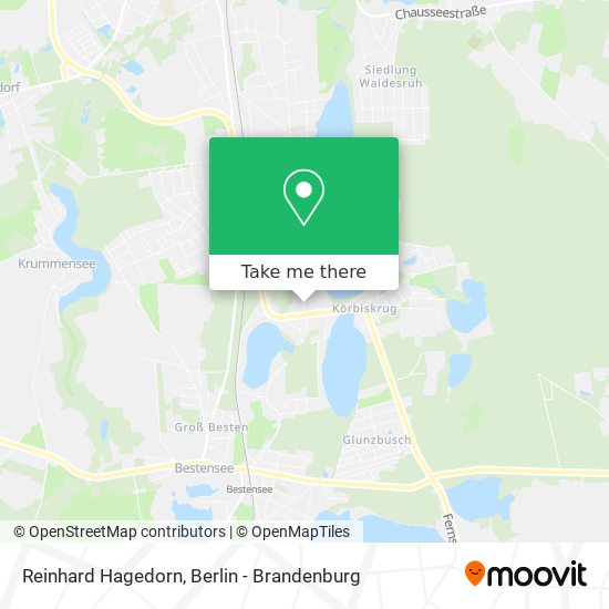 Reinhard Hagedorn map