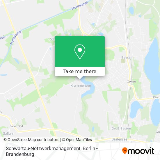 Карта Schwartau-Netzwerkmanagement