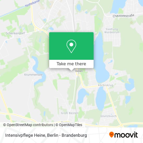 Intensivpflege Heine map