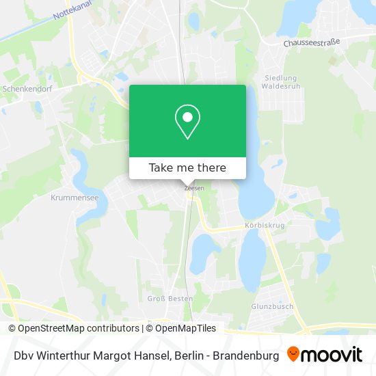 Карта Dbv Winterthur Margot Hansel