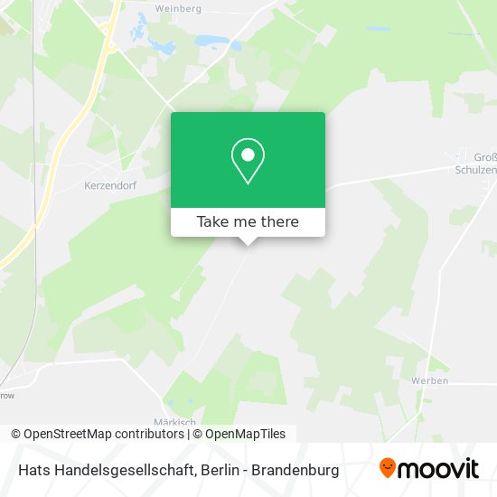 Hats Handelsgesellschaft map