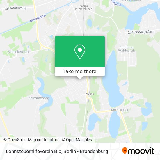 Карта Lohnsteuerhilfeverein Blb