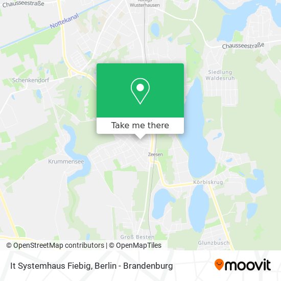 It Systemhaus Fiebig map