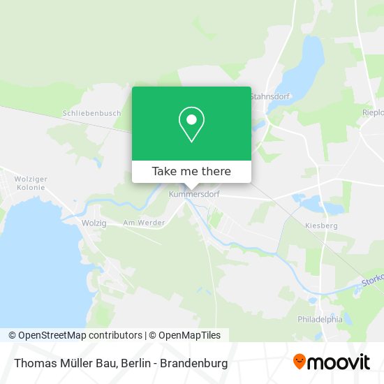 Thomas Müller Bau map