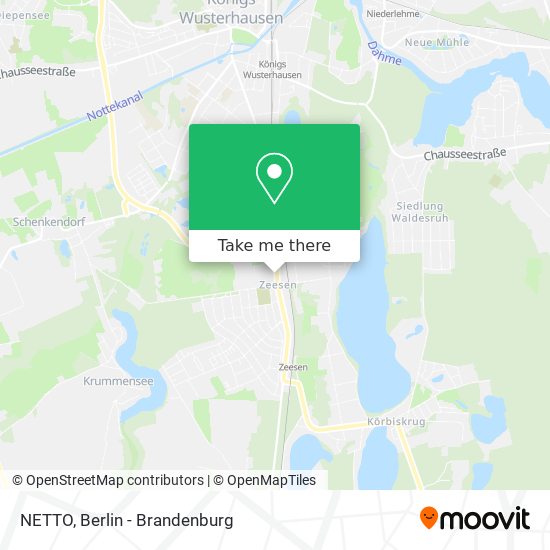 NETTO map