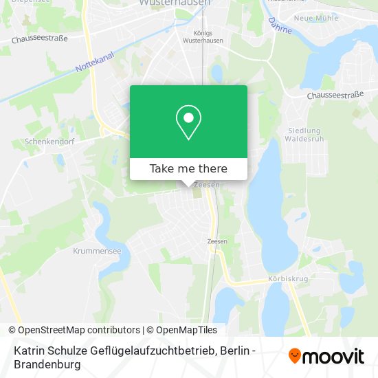 Katrin Schulze Geflügelaufzuchtbetrieb map