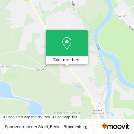 Sportzentrum der Stadt map