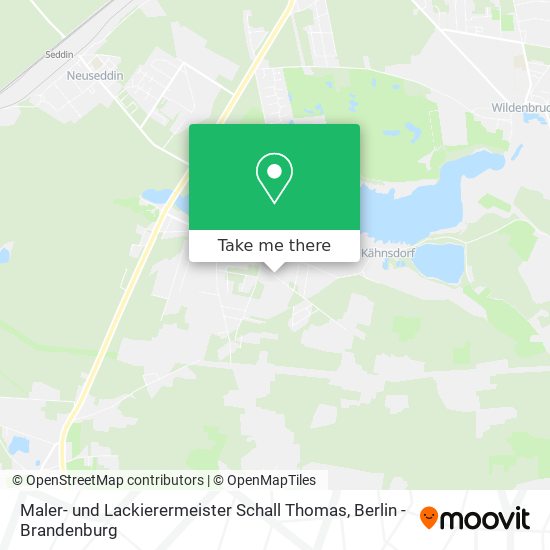 Карта Maler- und Lackierermeister Schall Thomas
