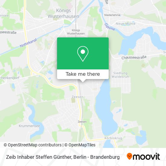 Zeib Inhaber Steffen Günther map