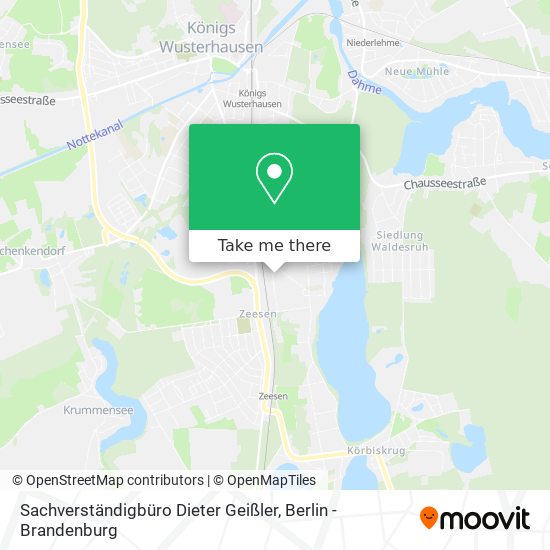 Sachverständigbüro Dieter Geißler map