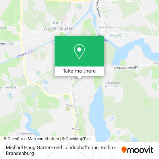 Карта Michael Haug Garten- und Landschaftsbau