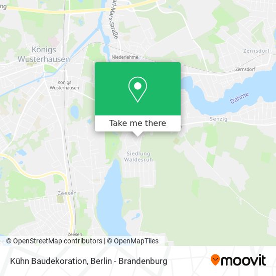 Kühn Baudekoration map