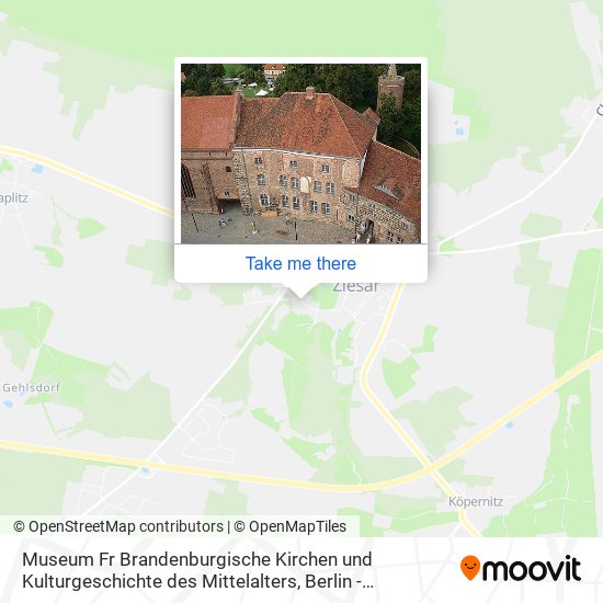 Карта Museum Fr Brandenburgische Kirchen und Kulturgeschichte des Mittelalters