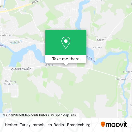 Herbert Turley Immobilien map