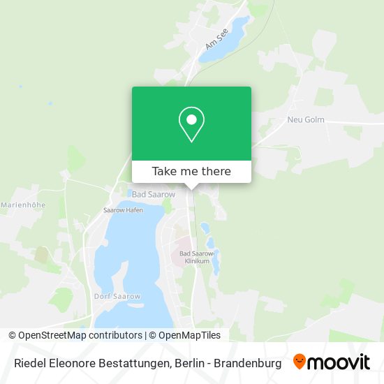 Riedel Eleonore Bestattungen map