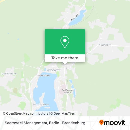 Saarowtel Management map