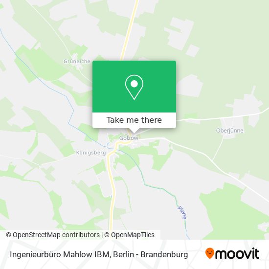 Карта Ingenieurbüro Mahlow IBM