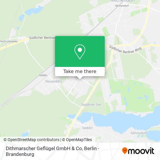 Dithmarscher Geflügel GmbH & Co map