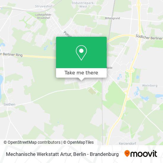 Mechanische Werkstatt Artur map